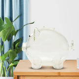 Maxbell Pig Piggy Bank Nursery Decor Saving Money Bank for Office Birthday Gifts Without Character