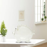 Maxbell Pig Piggy Bank Nursery Decor Saving Money Bank for Office Birthday Gifts Without Character