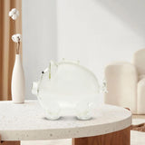 Maxbell Pig Piggy Bank Nursery Decor Saving Money Bank for Office Birthday Gifts Without Character