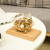 Maxbell Pig Piggy Bank Nursery Decor Saving Money Bank for Office Birthday Gifts With Character