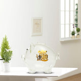 Maxbell Pig Piggy Bank Nursery Decor Saving Money Bank for Office Birthday Gifts With Character