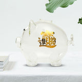 Maxbell Pig Piggy Bank Nursery Decor Saving Money Bank for Office Birthday Gifts With Character