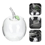 Maxbell Piggy Bank Cute Figurine Statue Transparent Money Box for Office Shelf