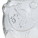 Maxbell Clear Lucky Cat Piggy Bank Ornaments Saving Money Box Glass for party