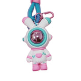 Maxbell Cartoon Keyring Car Key Delicate Space Robot for Gifts Decorations Pink