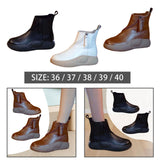 Maxbell Comfortable Short Boots Women Shoes Ankle Boots with Zipper for Women Gifts 5 Black