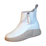 Maxbell Comfortable Short Boots Women Shoes Ankle Boots with Zipper for Women Gifts White Color 5