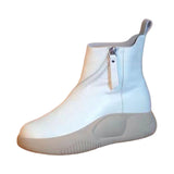 Maxbell Comfortable Short Boots Women Shoes Ankle Boots with Zipper for Women Gifts White Color 5