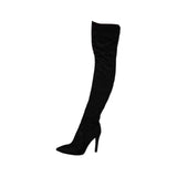 Maxbell Women Over The Knee Boots High Heel Long Boots Casual for Party Home Outdoor 42
