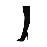 Maxbell Women Over The Knee Boots High Heel Long Boots Casual for Party Home Outdoor 42