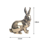 Maxbell Miniature Figurines Home Decor Sculptures for TV Cabinet Nightstands facing left