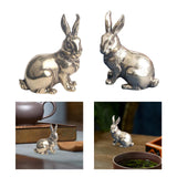 Maxbell Miniature Figurines Home Decor Sculptures for TV Cabinet Nightstands facing left