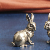 Maxbell Miniature Figurines Home Decor Sculptures for TV Cabinet Nightstands facing left