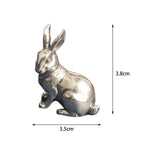 Maxbell Miniature Figurines Home Decor Sculptures for TV Cabinet Nightstands facing right