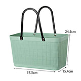 Maxbell Multifunctional Storage Organizer Decoration for Pantry Picnic Sundries Green Large