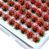Maxbell Artificial DIY Miniature Flower Cluster Model for Decoration Red