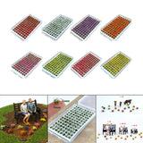 Maxbell Artificial DIY Miniature Flower Cluster Model for Decoration Red