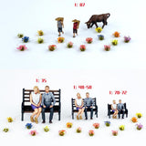 Maxbell Artificial DIY Miniature Flower Cluster Model for Decoration Red
