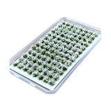 Maxbell Artificial DIY Miniature Flower Cluster Model for Decoration White