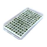 Maxbell Artificial DIY Miniature Flower Cluster Model for Decoration White