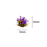 Maxbell Artificial DIY Miniature Flower Cluster Model for Decoration Amaranth
