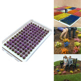 Maxbell Artificial DIY Miniature Flower Cluster Model for Decoration Amaranth