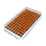 Maxbell Artificial DIY Miniature Flower Cluster Model for Decoration Orange