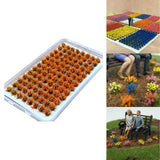 Maxbell Artificial DIY Miniature Flower Cluster Model for Decoration Orange