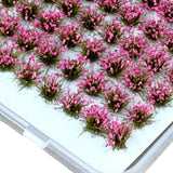 Maxbell Artificial DIY Miniature Flower Cluster Model for Decoration Pink