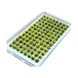 Maxbell Artificial DIY Miniature Flower Cluster Model for Decoration Light Yellow