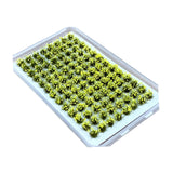 Maxbell Artificial DIY Miniature Flower Cluster Model for Decoration Light Yellow