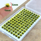 Maxbell Artificial DIY Miniature Flower Cluster Model for Decoration Light Yellow