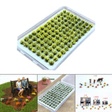 Maxbell Artificial DIY Miniature Flower Cluster Model for Decoration Light Yellow