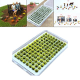 Maxbell Artificial DIY Miniature Flower Cluster Model for Decoration Light Yellow