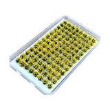 Maxbell Artificial DIY Miniature Flower Cluster Model for Decoration Yellow