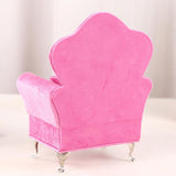 Maxbell Sofa Couch Jewelry Box Jewelry Case for Vanity Table Living Room  Pink