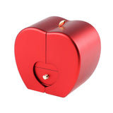 Maxbell Modern Jewelry Box Container Waterproof for Valentine'S Day Box red