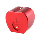 Maxbell Modern Jewelry Box Container Waterproof for Valentine'S Day Box red