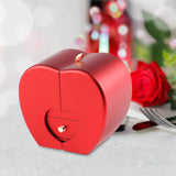 Maxbell Modern Jewelry Box Container Waterproof for Valentine'S Day Box red