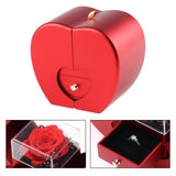 Maxbell Modern Jewelry Box Container Waterproof for Valentine'S Day Box red