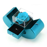 Maxbell Modern Jewelry Box Container Waterproof for Valentine'S Day Box blue