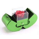 Maxbell Modern Jewelry Box Container Waterproof for Valentine'S Day Box green