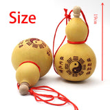 Maxbell Chinese Gourd Statue Desktop Decor with Rope Hanging for Hotel Outdoor Decor