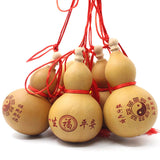 Maxbell Chinese Gourd Statue Desktop Decor with Rope Hanging for Hotel Outdoor Decor