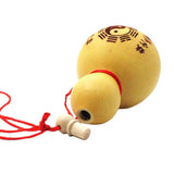 Maxbell Chinese Gourd Statue Desktop Decor with Rope Hanging for Hotel Outdoor Decor