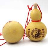 Maxbell Chinese Gourd Statue Desktop Decor with Rope Hanging for Hotel Outdoor Decor