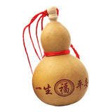 Maxbell Chinese Gourd Statue Desktop Decor with Rope Hanging for Hotel Outdoor Decor
