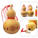 Maxbell Chinese Gourd Statue Desktop Decor with Rope Hanging for Hotel Outdoor Decor