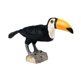 Maxbell Mini Simulation Toucan Model Modern Sculpture for Desktop Birthday Gift style B