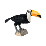Maxbell Mini Simulation Toucan Model Modern Sculpture for Desktop Birthday Gift style B